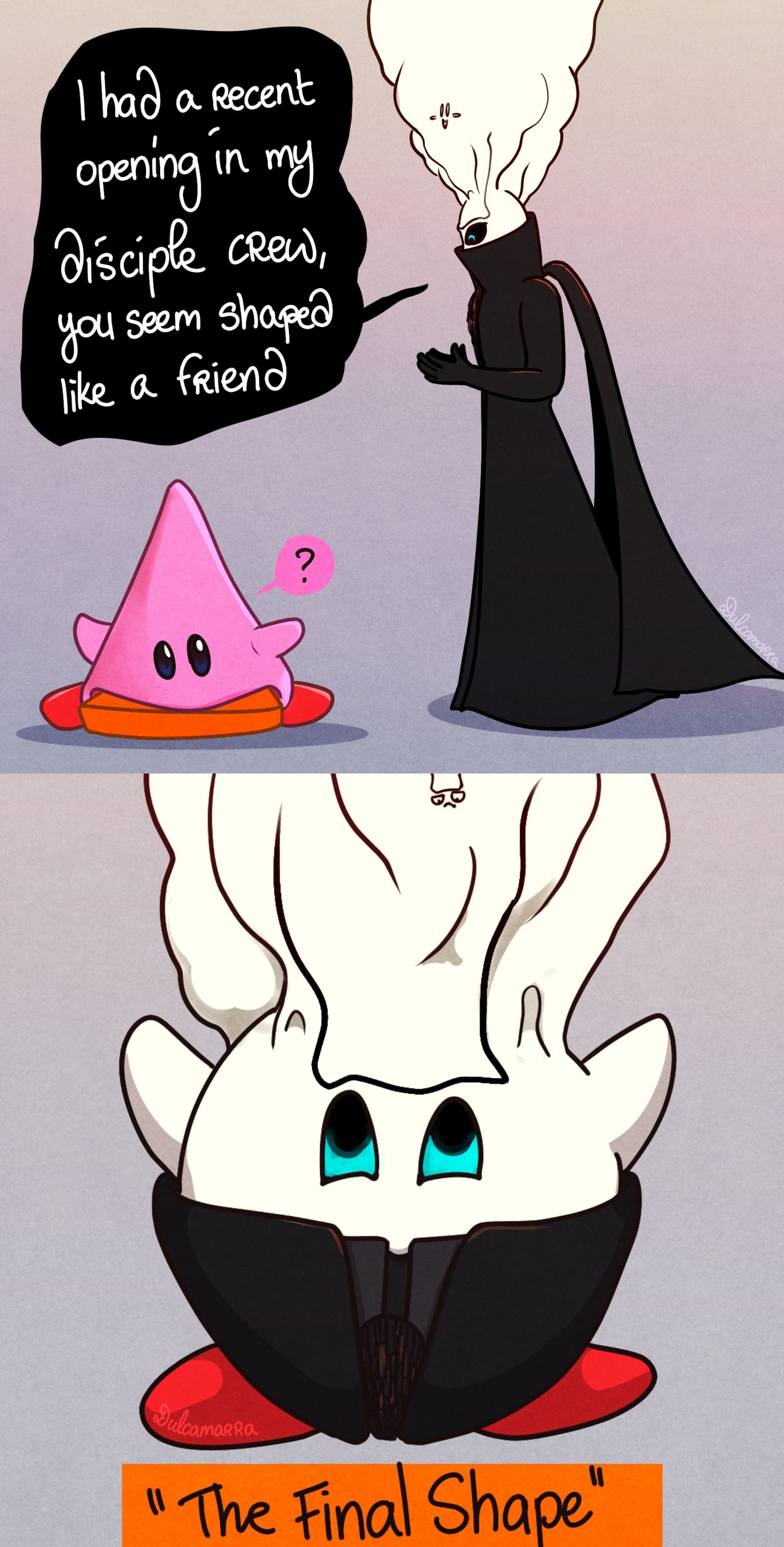 Witness meeting Kirby and then Kirby becoming it, as nature intended.